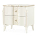 AICO Furniture La Marisia Nightstand in Creamy Pearl - Visions in Furniture (La Mirada, CA)