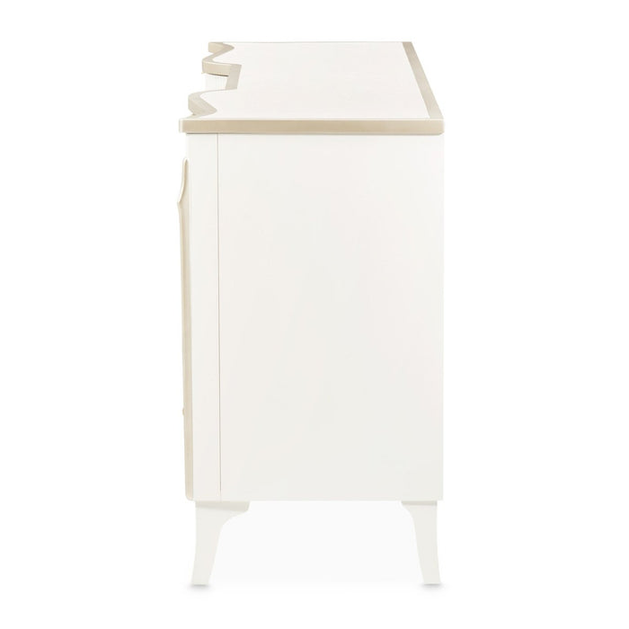 AICO Furniture La Marisia Dresser in Creamy Pearl - Visions in Furniture (La Mirada, CA)