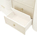 AICO Furniture La Marisia Dresser in Creamy Pearl - Visions in Furniture (La Mirada, CA)