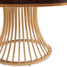AICO Furniture Camellia Field Round Dining Table in Warm Pecan - Visions in Furniture (La Mirada, CA)