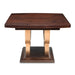 AICO Furniture Camellia Field Rectangular Pedestal Dining Table in Warm Pecan - Visions in Furniture (La Mirada, CA)