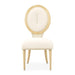 AICO Furniture Camellia Field Side Chair (Set of 2) in Caramel - Visions in Furniture (La Mirada, CA)