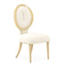 AICO Furniture Camellia Field Side Chair (Set of 2) in Caramel - Visions in Furniture (La Mirada, CA)