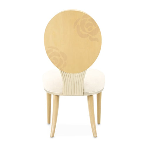AICO Furniture Camellia Field Side Chair (Set of 2) in Caramel - Visions in Furniture (La Mirada, CA)