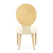 AICO Furniture Camellia Field Side Chair (Set of 2) in Caramel - Visions in Furniture (La Mirada, CA)