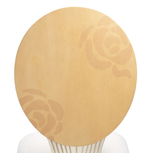 AICO Furniture Camellia Field Side Chair (Set of 2) in Caramel - Visions in Furniture (La Mirada, CA)