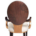 AICO Furniture Camellia Field Arm Chair (Set of 2) in Warm Pecan - Visions in Furniture (La Mirada, CA)
