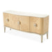 AICO Furniture Camellia Field Sideboard in Caramel - Visions in Furniture (La Mirada, CA)