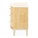 AICO Furniture Camellia Field Nightstand in Caramel - Visions in Furniture (La Mirada, CA)