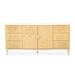AICO Furniture Camellia Field Dresser in Caramel - Visions in Furniture (La Mirada, CA)