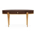 AICO Furniture Camellia Field Vanity Desk in Warm Pecan - Visions in Furniture (La Mirada, CA)