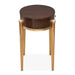 AICO Furniture Camellia Field Vanity Desk in Warm Pecan - Visions in Furniture (La Mirada, CA)