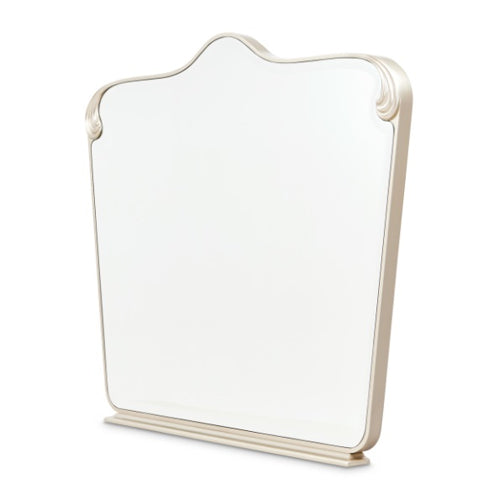 AICO Furniture Camellia Field Dresser Mirror in Caramel - Visions in Furniture (La Mirada, CA)