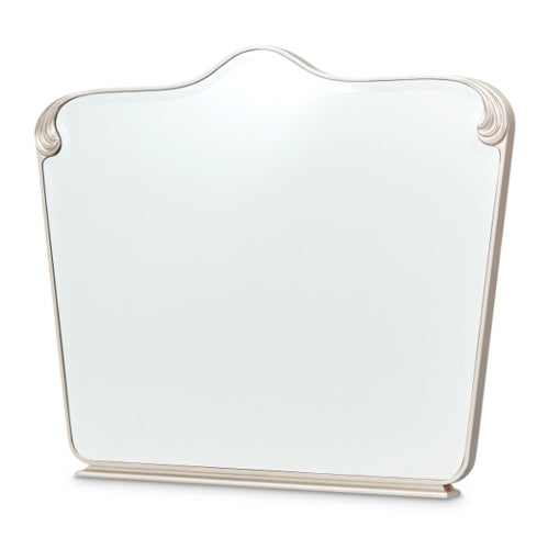 AICO Furniture Camellia Field Dresser Mirror in Caramel - Visions in Furniture (La Mirada, CA)
