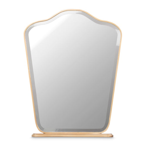 AICO Furniture Camellia Field Vanity Mirror in Warm Pecan - Visions in Furniture (La Mirada, CA)