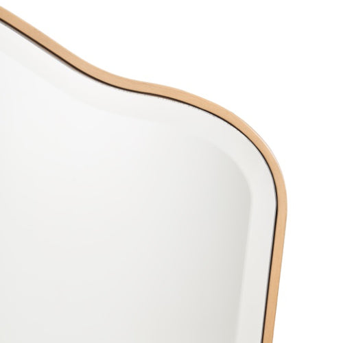 AICO Furniture Camellia Field Vanity Mirror in Warm Pecan - Visions in Furniture (La Mirada, CA)