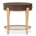 AICO Furniture Camellia Field End Table in Warm Pecan - Visions in Furniture (La Mirada, CA)