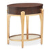 AICO Furniture Camellia Field End Table in Warm Pecan - Visions in Furniture (La Mirada, CA)