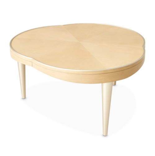 AICO Furniture Camellia Field Cocktail Table in Caramel - Visions in Furniture (La Mirada, CA)