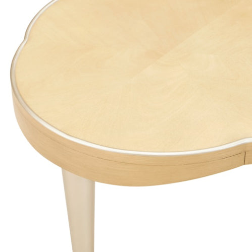 AICO Furniture Camellia Field End Table in Caramel - Visions in Furniture (La Mirada, CA)