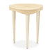 AICO Furniture Camellia Field Chairside Table in Caramel - Visions in Furniture (La Mirada, CA)