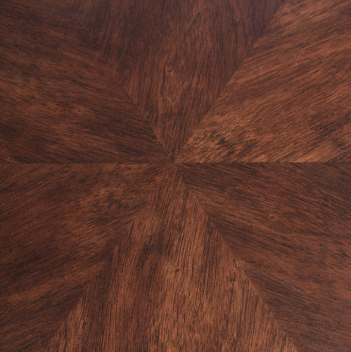 AICO Furniture Camellia Field Chairside Table in Warm Pecan - Visions in Furniture (La Mirada, CA)