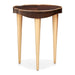 AICO Furniture Camellia Field Chairside Table in Warm Pecan - Visions in Furniture (La Mirada, CA)