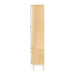 AICO Furniture Camellia Field Display Cabinet in Caramel - Visions in Furniture (La Mirada, CA)