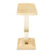 AICO Furniture Camellia Field Console Table in Caramel - Visions in Furniture (La Mirada, CA)