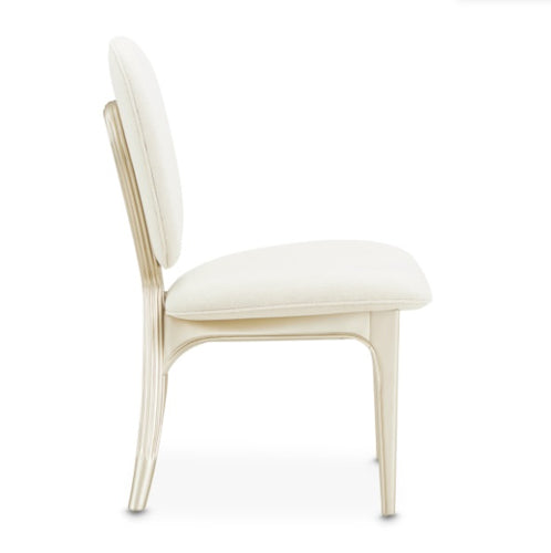 AICO Furniture Camellia Field Vanity Chair in Caramel - Visions in Furniture (La Mirada, CA)