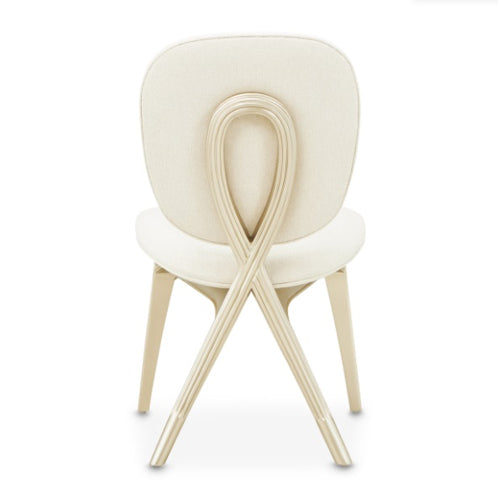 AICO Furniture Camellia Field Vanity Chair in Caramel - Visions in Furniture (La Mirada, CA)