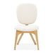 AICO Furniture Camellia Field Vanity Chair in Warm Pecan - Visions in Furniture (La Mirada, CA)