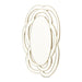 AICO Furniture Camellia Field Wall Mirror in Warm Pecan - Visions in Furniture (La Mirada, CA)