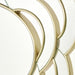 AICO Furniture Camellia Field Wall Mirror in Warm Pecan - Visions in Furniture (La Mirada, CA)