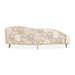 AICO Furniture Camellia Field Asymmetrical Sofa in Caramel - Visions in Furniture (La Mirada, CA)