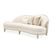 AICO Furniture Camellia Field Asymmetrical Sofa in Caramel - Visions in Furniture (La Mirada, CA)