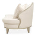 AICO Furniture Camellia Field RAF Loveseat Linen in Caramel - Visions in Furniture (La Mirada, CA)