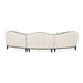 AICO Furniture Camellia Field LAF Loveseat Linen in Warm Pecan - Visions in Furniture (La Mirada, CA)