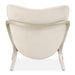 AICO Furniture Camellia Field Accent Chair Ivory in Caramel - Visions in Furniture (La Mirada, CA)