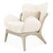 AICO Furniture Camellia Field Accent Chair Ivory in Caramel - Visions in Furniture (La Mirada, CA)