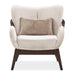 AICO Furniture Camellia Field Accent Chair Porchini in Warm Pecan - Visions in Furniture (La Mirada, CA)