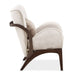 AICO Furniture Camellia Field Accent Chair Porchini in Warm Pecan - Visions in Furniture (La Mirada, CA)