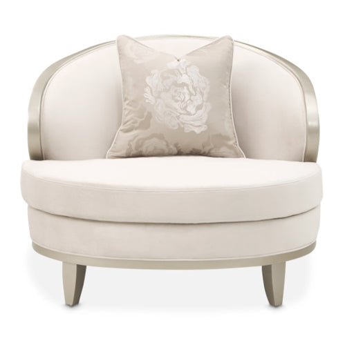 AICO Furniture Camellia Field Matching Chair in Caramel - Visions in Furniture (La Mirada, CA)