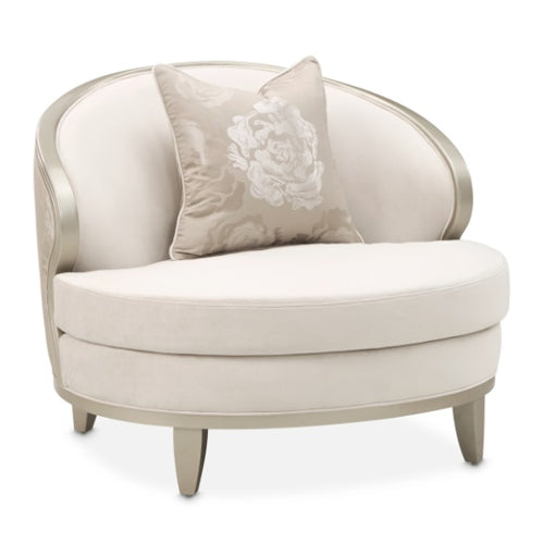 AICO Furniture Camellia Field Matching Chair in Caramel - Visions in Furniture (La Mirada, CA)