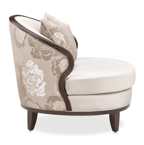 AICO Furniture Camellia Field Matching Chair in Warm Pecan - Visions in Furniture (La Mirada, CA)