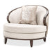 AICO Furniture Camellia Field Matching Chair in Warm Pecan - Visions in Furniture (La Mirada, CA)
