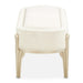 AICO Furniture Camellia Field Bench in Caramel - Visions in Furniture (La Mirada, CA)
