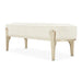 AICO Furniture Camellia Field Bench in Caramel - Visions in Furniture (La Mirada, CA)