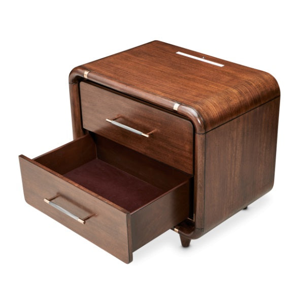 AICO Furniture Mason Park Nightstand in Umber - Visions in Furniture (La Mirada, CA)