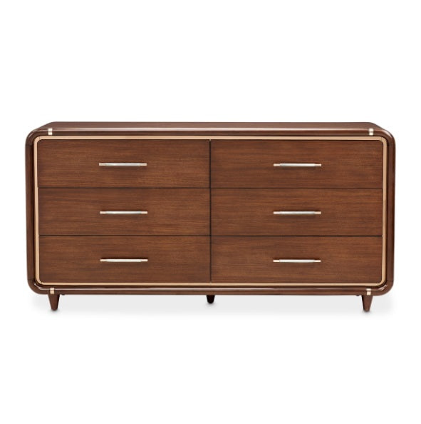 AICO Furniture Mason Park Dresser in Umber - Visions in Furniture (La Mirada, CA)